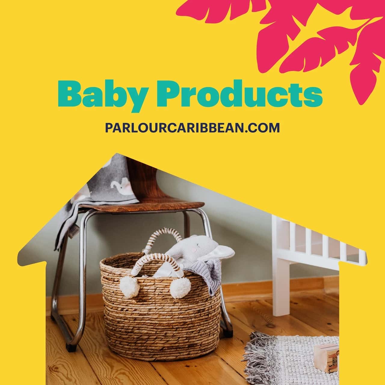 Social media posts designed for the launch of Parlour Caribbean, parlour social media post 1.