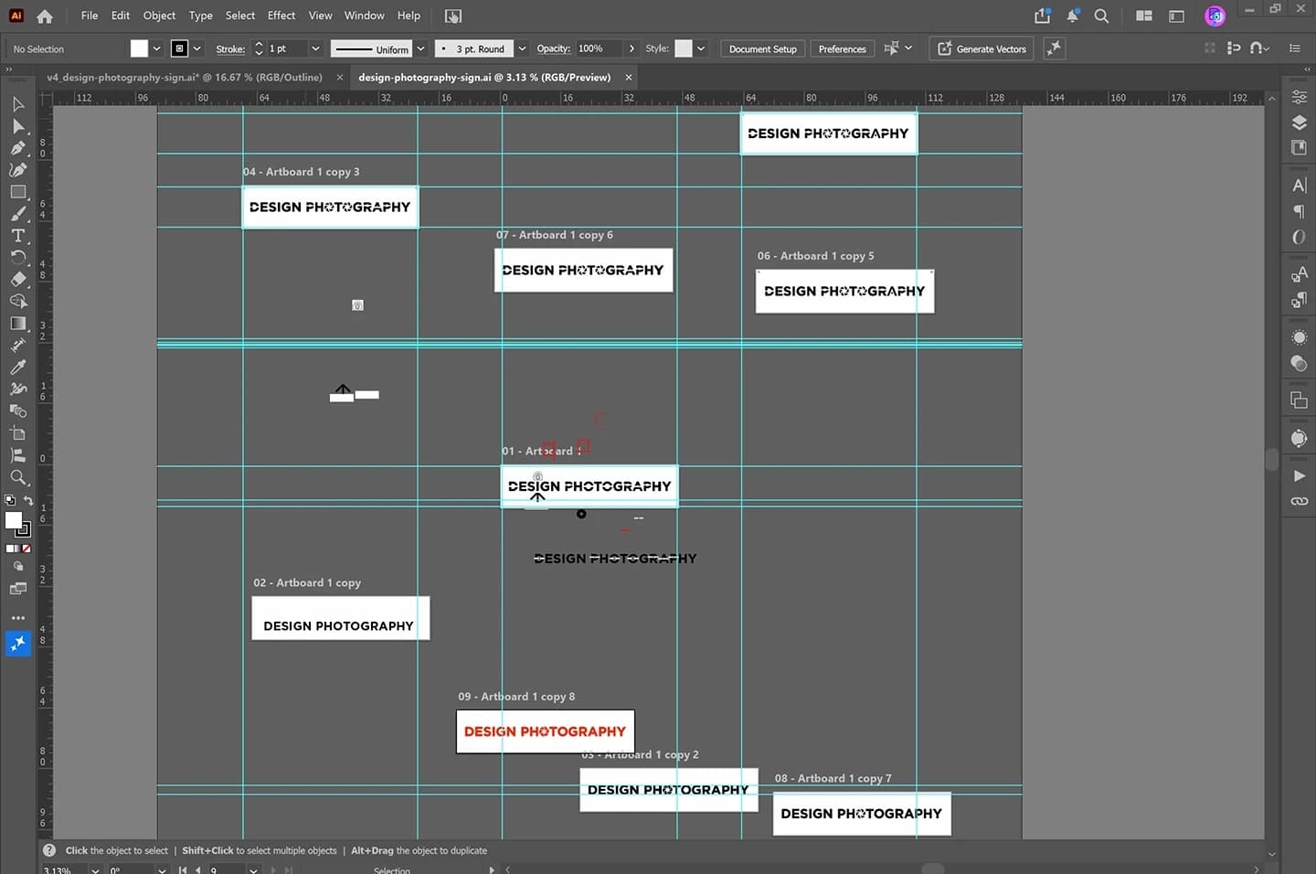 Design Photography wordmark file.