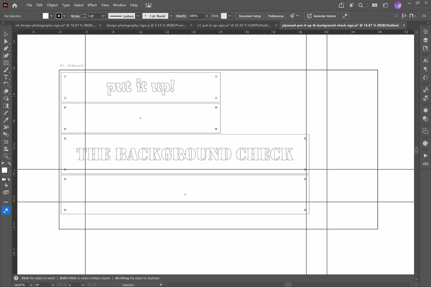 Screenshot: Plywood fabrication file.