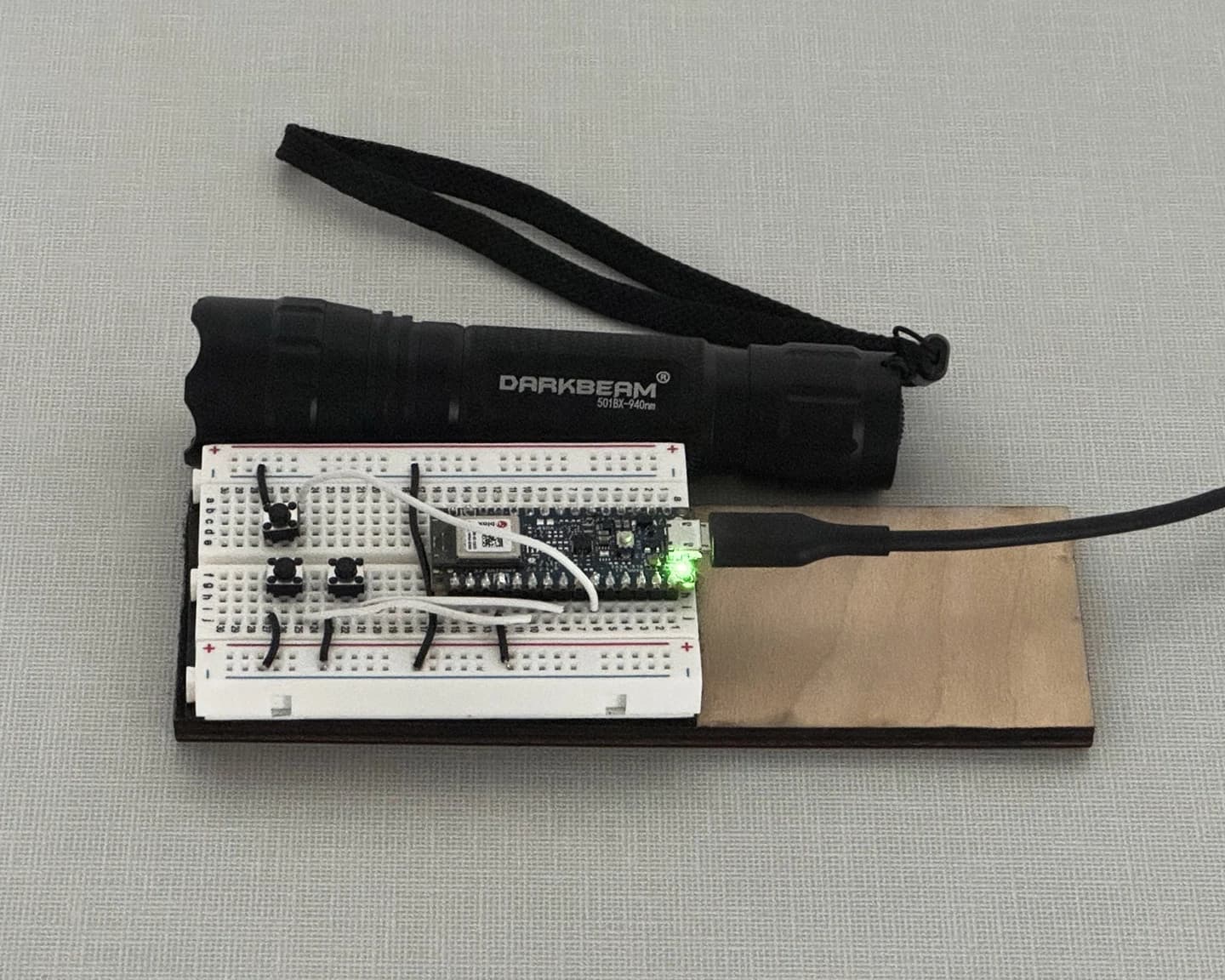 Final proof-of-concept controller setup.